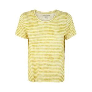 MAJESTIC FILATURES Linen Blend Striped T-Shirt Tee Top 1 Neiman Marcus XS $140
